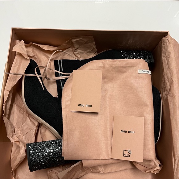Miu Miu ankle boots high heels - Picture 2 of 5